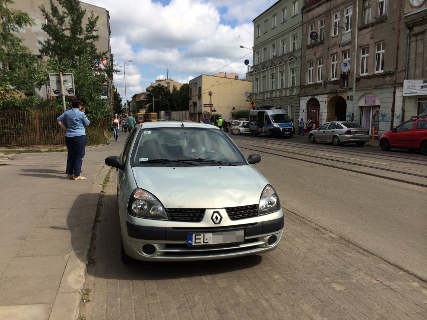 Wypadek na Gdańskiej. Piesza potrącona przez samochód [ZDJĘCIA]