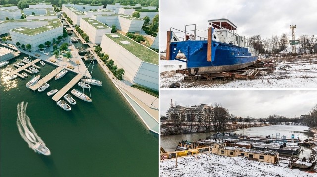 W Płaszowie trwa rozbudowa prawobrzeżnego obwałowania Wisły, a także wrót przeciwpowodziowych w kanale portowym. W sąsiedztwie prywatny inwestor zaplanował dzielnicę mieszkaniową.