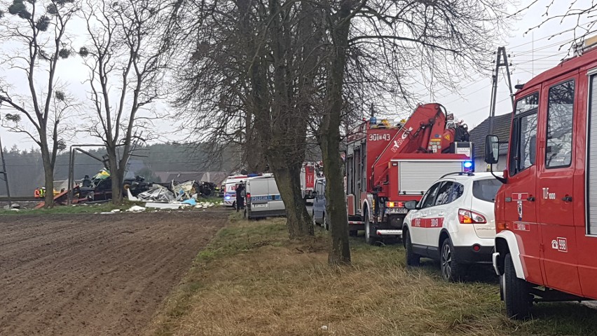 Zderzenie pendolino z ciężarówką pod Ozimkiem.