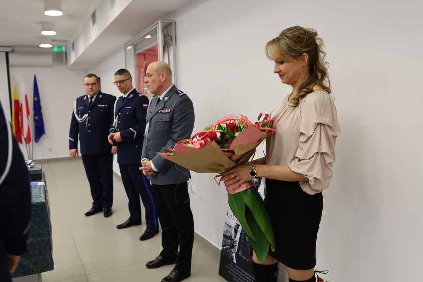 Uroczyste pożegnanie inspektora Wojciecha Kozłowskiego, zastępcy Komendanta Miejskiego Policji w Białymstoku 