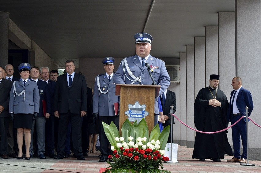 Gorlice. Święto policji, wręczono awanse i podziękowano za ciężką służbę [ZDJĘCIA]