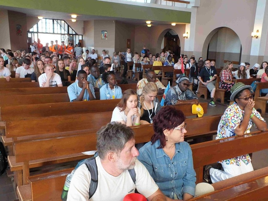 Pielgrzymi z Konga, Białorusi i Ukrainy odwiedzili Kałków