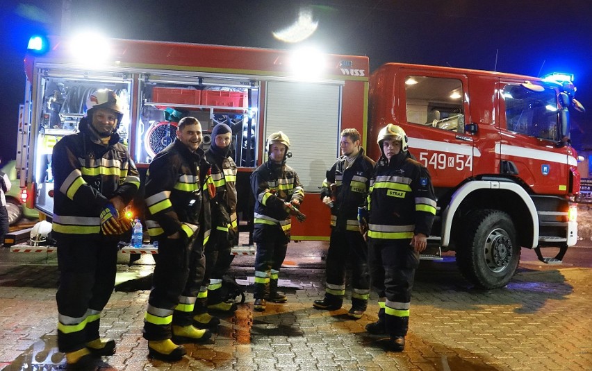 A tutaj OSP z sąsiedniej dla Białki Bukowiny Tatrzańskiej....