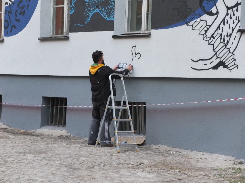 Mural w Opolu gotowy. Będą następne [zdjęcia]