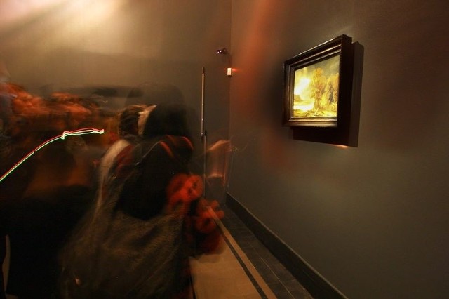 Każdy chciał zobaczyć obraz Rembrandta w Muzeum Narodowym w Szczecinie.