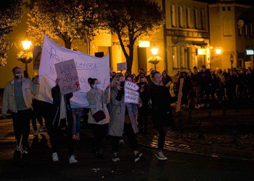 Protest Kobiet w Stęszewie