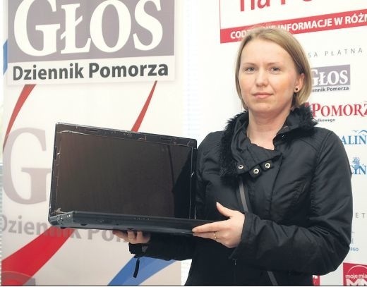 Wczoraj pani Marlena Deskiewicz otrzymała w redakcji swoją nagrodę, jest to notebook