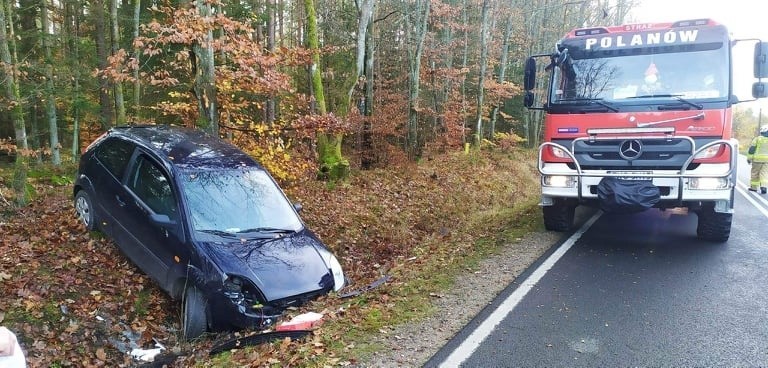 Dziś przed południem doszło do niebezpiecznego wypadku na DW...