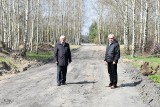 Na terenie gminy Rusinów rozpoczęły się inwestycje drogowe z wykorzystaniem środków z Polskiego Ładu