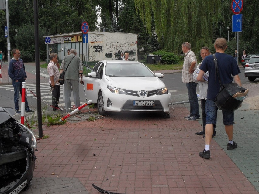 Wypadek w Częstochowie