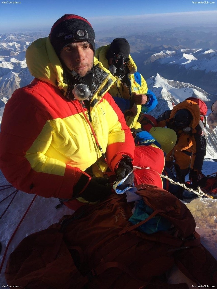 Kielecki przedsiębiorca i społecznik Kamil Suchański zdobył Mount Everest