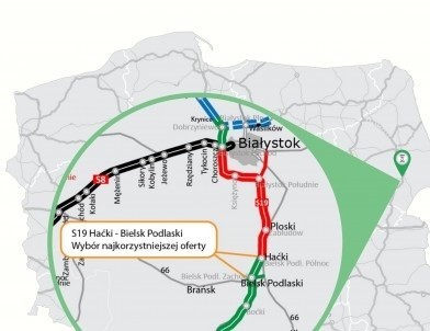Fragment S19 Haćki - Bielsk Podlaski Zachód będzie miał 9...