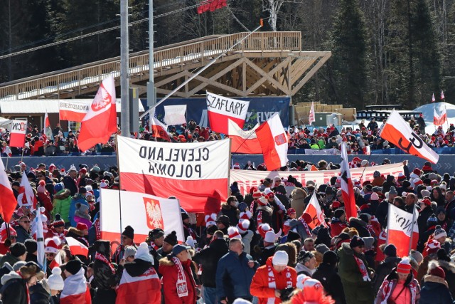 Polscy kibice podczas konkursów Pucharu Świata w Lake Placid