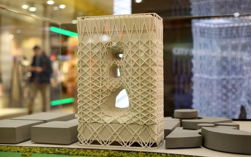 Wystawa budynków wydrukowanych w 3D w Galerii Łódzkiej [zdjęcia]