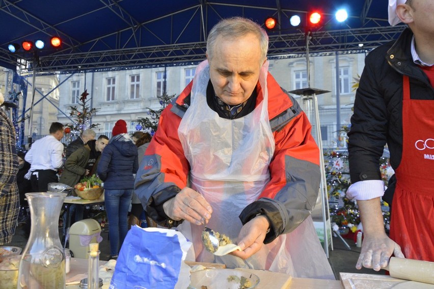 Gorlice. Na rynku zrobiło się świątecznie