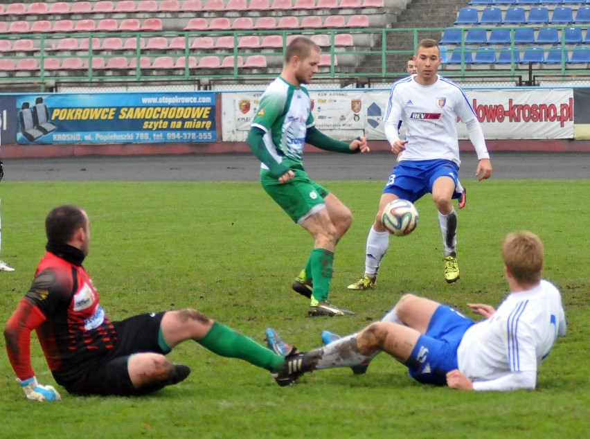 Karpaty Krosno przegrały na własnym stadionie z Podlasiem...