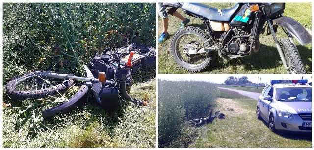 Pod Bydgoszczą w zderzeniu z samochodem zginął 25-letni motocyklista. Natomiast pod Lipnem 18-latek, uciekając przed policją na motocyklu, wypadł z drogi. Policja apeluje o rozwagę na drodze.