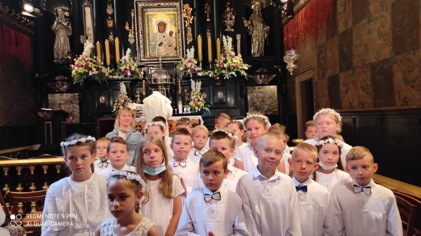 Dzieci z Potworowa miały pielgrzymkę do Częstochowy.