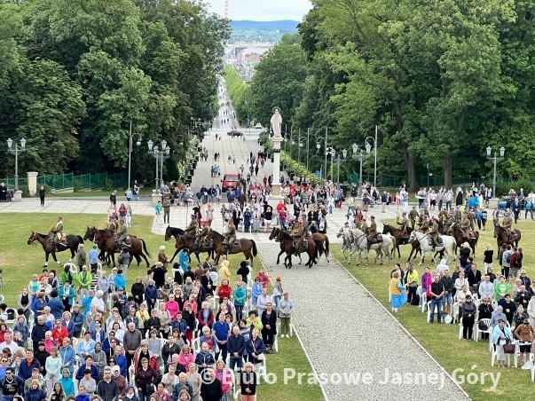 Konna pielgrzymka na Jasną Górę...