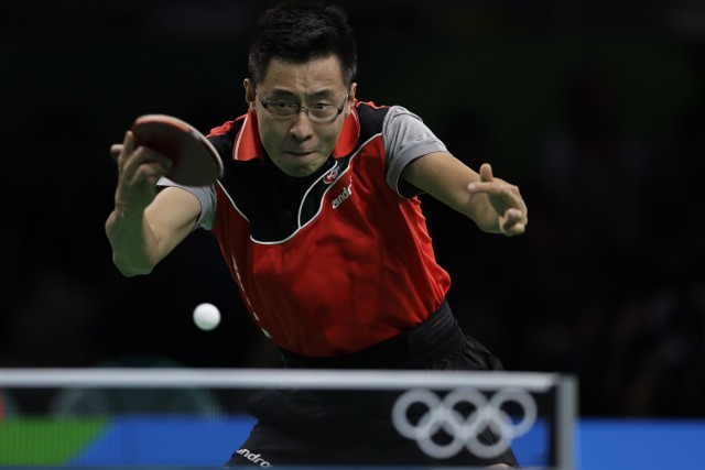 Wang Zeng Yi na Igrzyskach Olimpijskich w Rio De Janeiro w turnieju indywidualnym odpadł po pierwszej grze