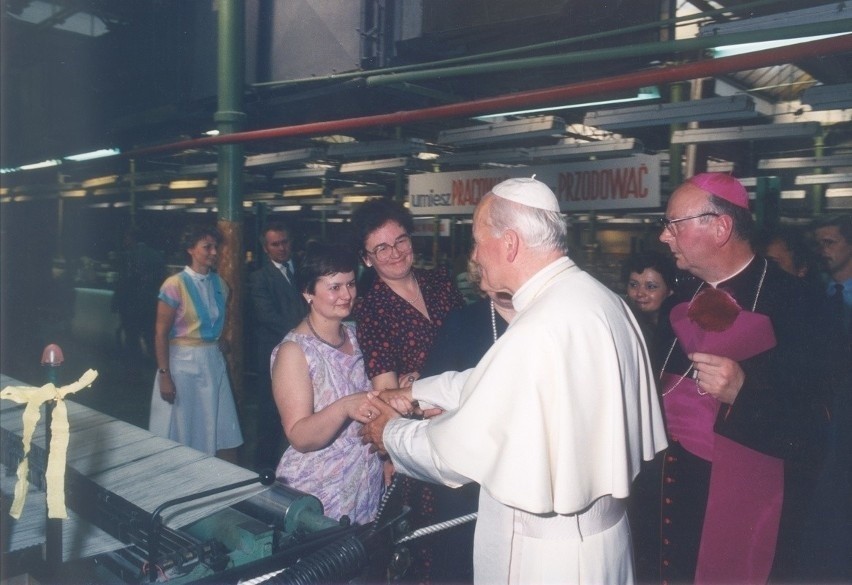 13 czerwca 1987 roku Jan Paweł II spędził  w Łodzi...