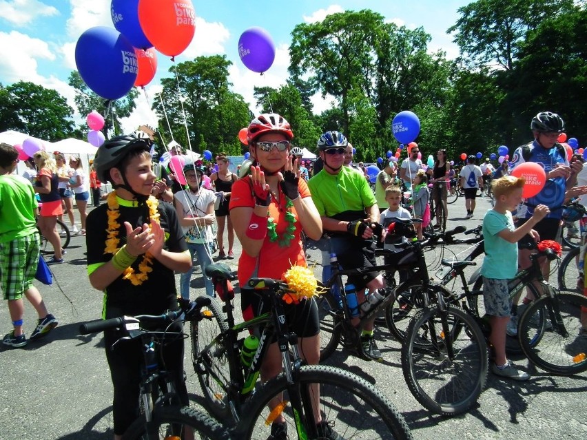 Posnania Bike Parade w stylu flower power