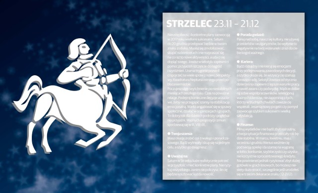 HOROSKOP NA 2017 ROK DLA ZNAKU STRZELEC