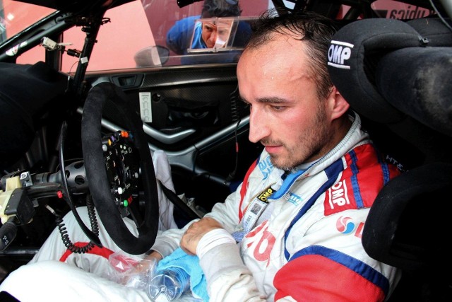 Robert Kubica podczas Rajdu Sardynii