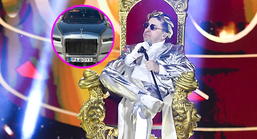 Marcin Miller chwali się Rolls-Royce'em na Instagramie....