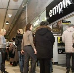 Salon empiku w łomżyńskiej galerii handlowej