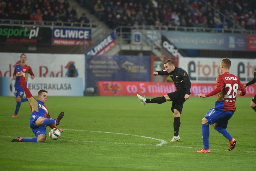 Ekstraklasa: Piast Gliwice – Cracovia 2:2 [RELACJA, ZDJĘCIA]