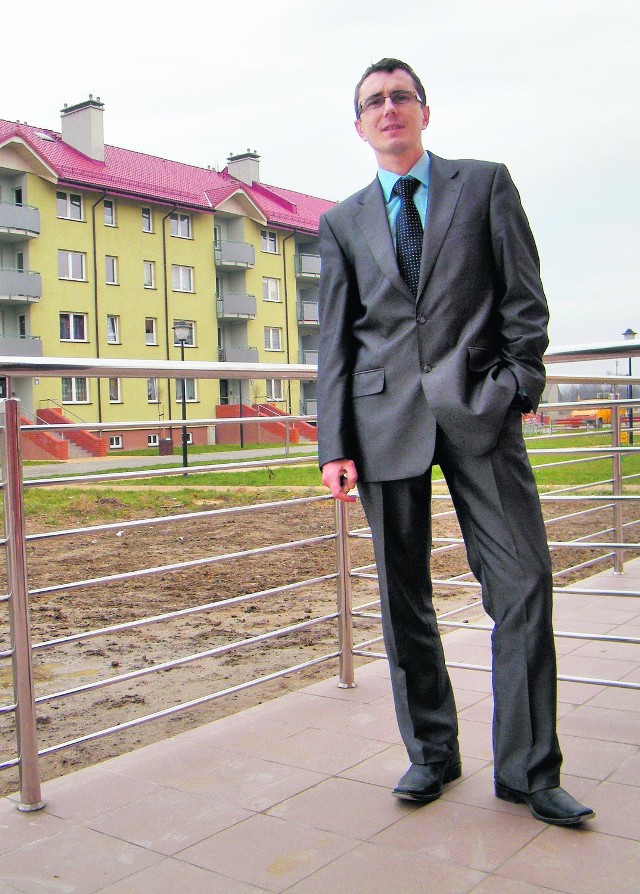 Tyberiusz Kornas, prezes OTBS stawia tanie mieszkania