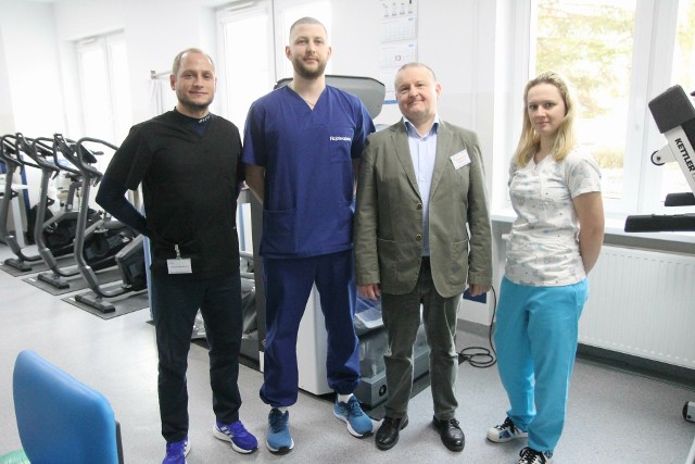 Nowoczesne urządzenia służące rehabilitacji są już na wyposażeniu szpitala w Chełmnie