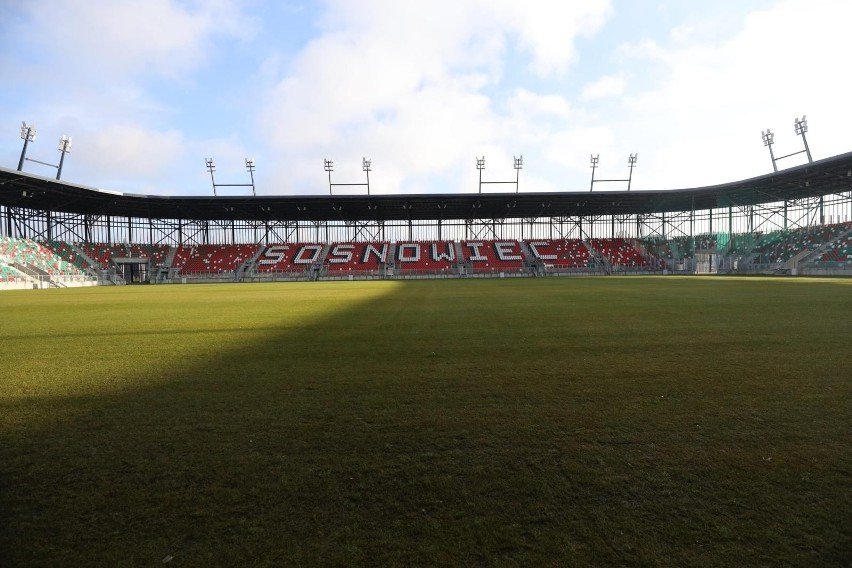 Piłkarze Zagłębia Sosnowiec na nowym stadionie zadebiutują...