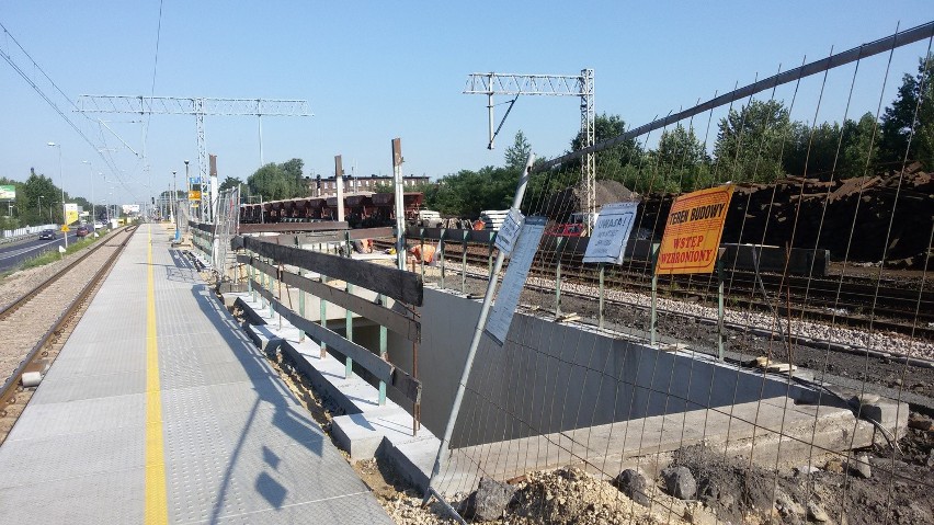Przebudowa stacji kolejowej w Załężu