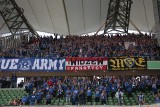Legia Warszawa - Ruch Chorzów ZDJĘCIA KIBICÓW Niebieska Armia na stadionie przy Łazienkowskiej!
