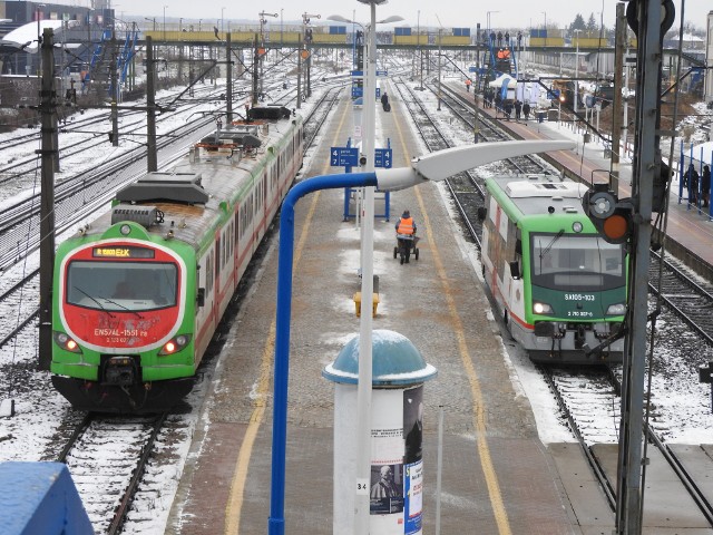 Stacja Białystok jest przebudowywana w ramach prac związanych z Rail Baltiką