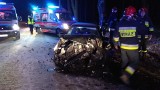 Wypadek na ul. 11 Listopada w Białymstoku. Grupa Ratownicza Medival ratowała ofiary wypadku