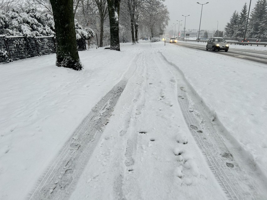 "Śnieżny Armagedon" w Olkuszu (03.02.2023)