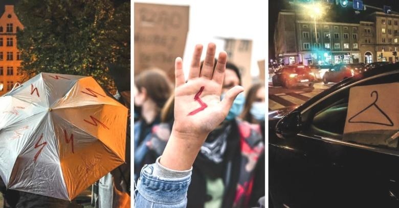 W poniedziałek 16 listopada w Kielcach był głośny protest. Kobiety uderzyły w gary [ZAPIS TRANSMISJI] 