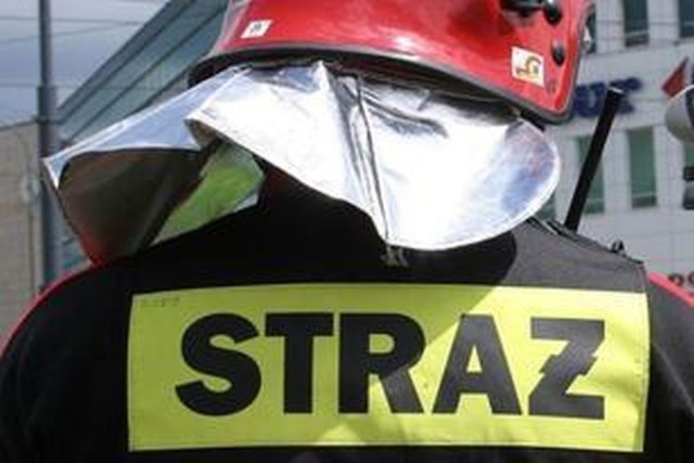 Z pożarem stodoły w Turznicach walczyły 4 zastępy strażaków.