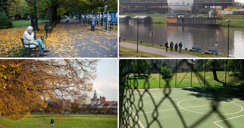 Kraków. Tam możesz iść na spacer i nie dostaniesz kary za brak maseczki [GALERIA]