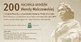 200. rocznica urodzin Sługi Bożej Wandy Malczewskiej. Będzie uroczysta msza i po raz pierwszy wręczona nagroda