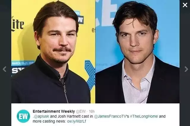 Josh Hartnett i Ashton Kutcher w obsadzie nowego filmu Jamesa Franco (fot. screen z Twitter.com)