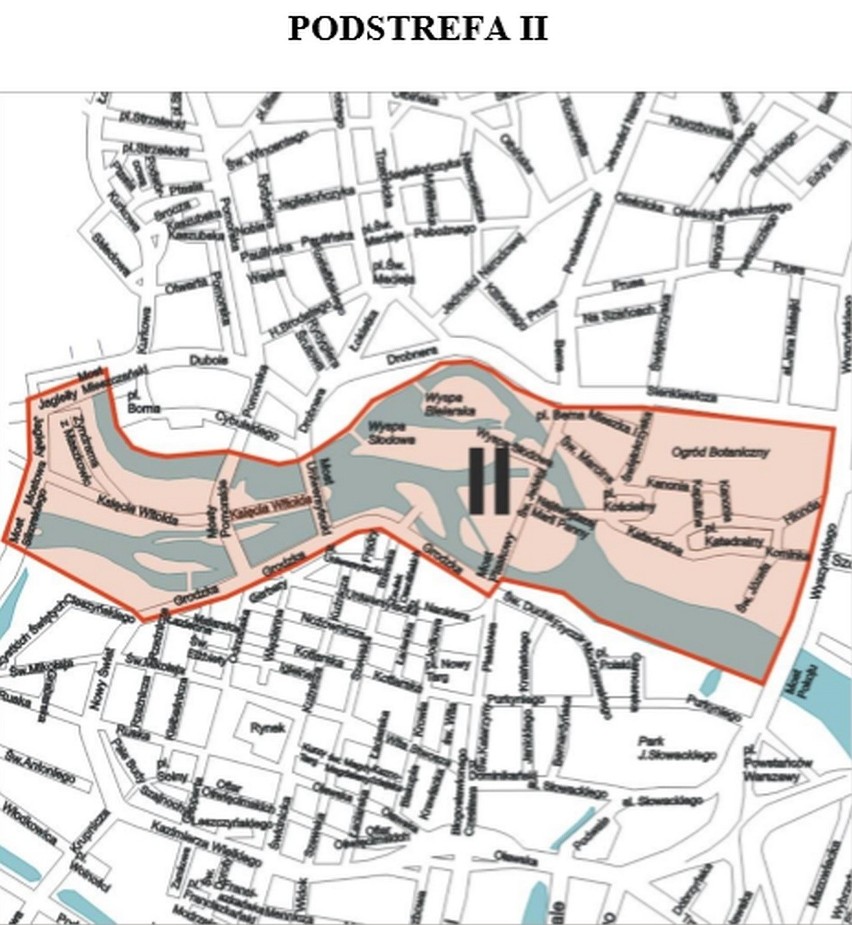 Kolejne podstrefy w ramach śródmiejskiej strefy płatnego...