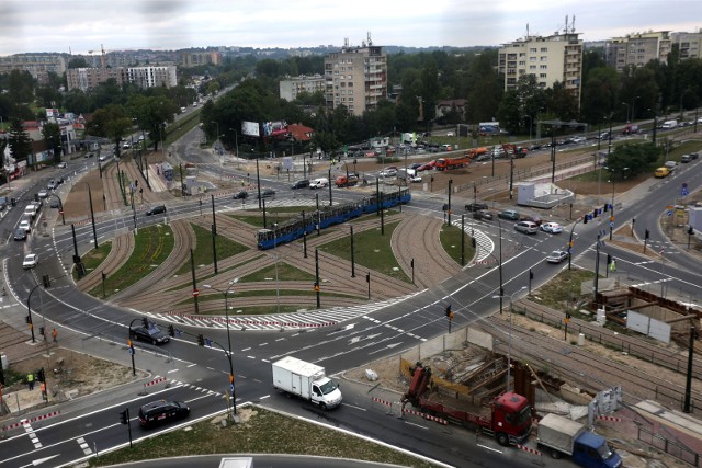 W rejonie ronda Czyżyńskiego w Krakowie odbędzie się remont torowiska