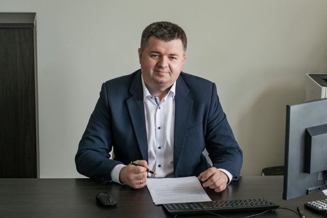 Łukasz Jaworski, dyrektor Wojewódzkiego Urzędu Pracy w Toruniu.