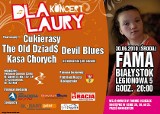 Koncert dla Laury. Wystąpią m.in. Kasa Chorych i Devil Blues.