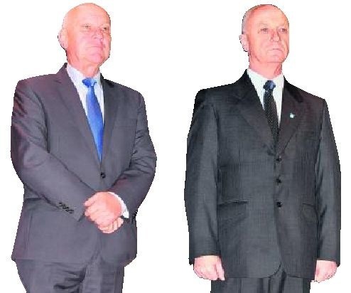 (od lewej) Jerzy Borowski i Marek Bronkowski