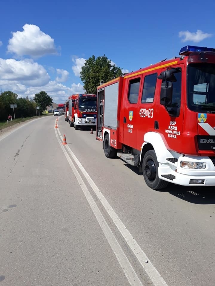 Zdunki. Karambol czterech aut na DK 65 (zdjęcia)